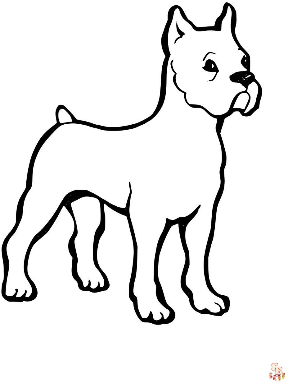 dog coloring pages printable free