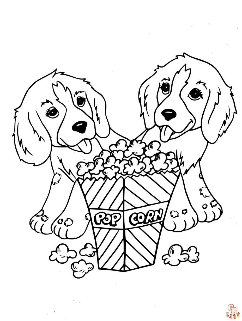 dogs coloring pages