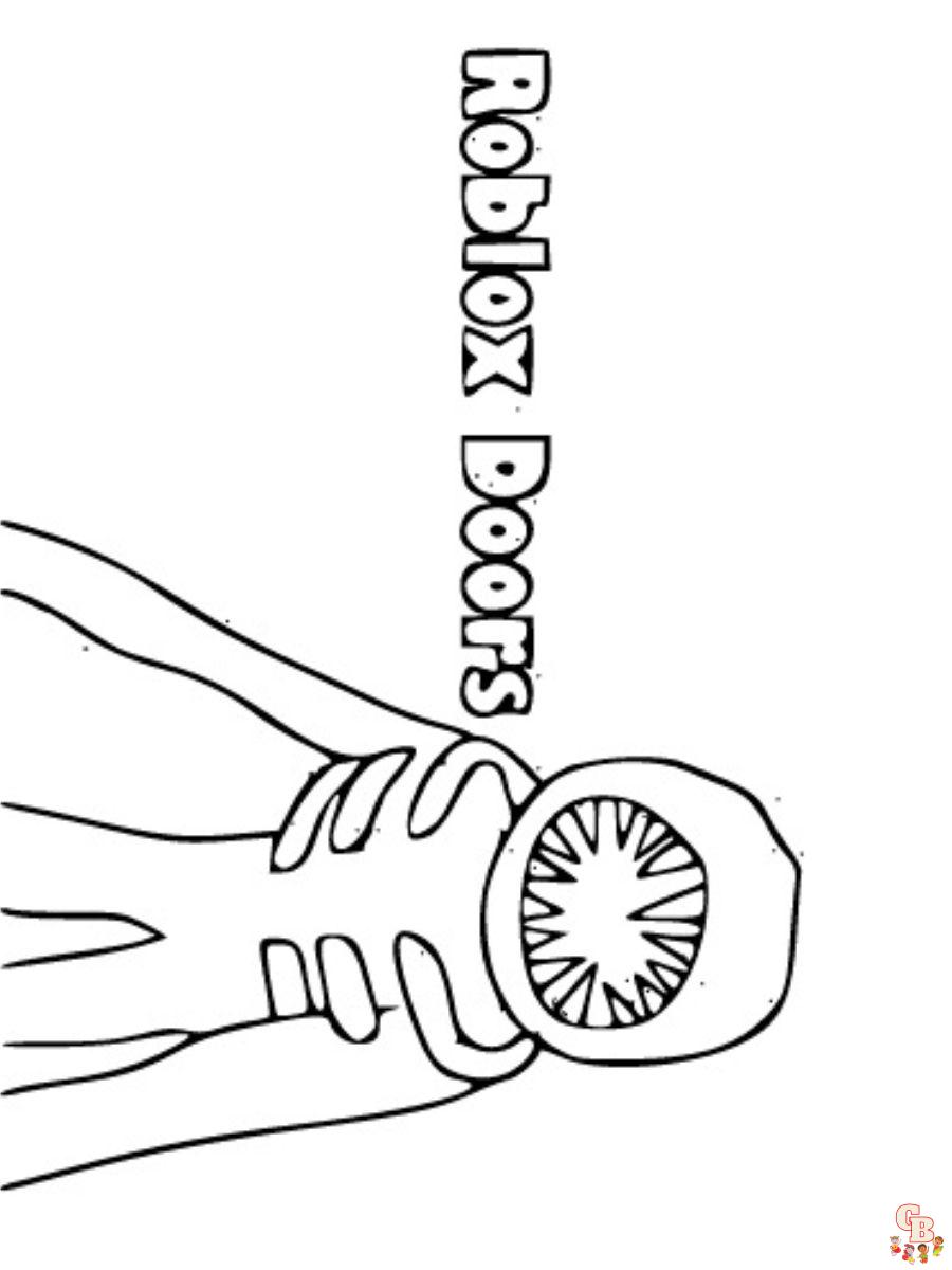 doors coloring pages