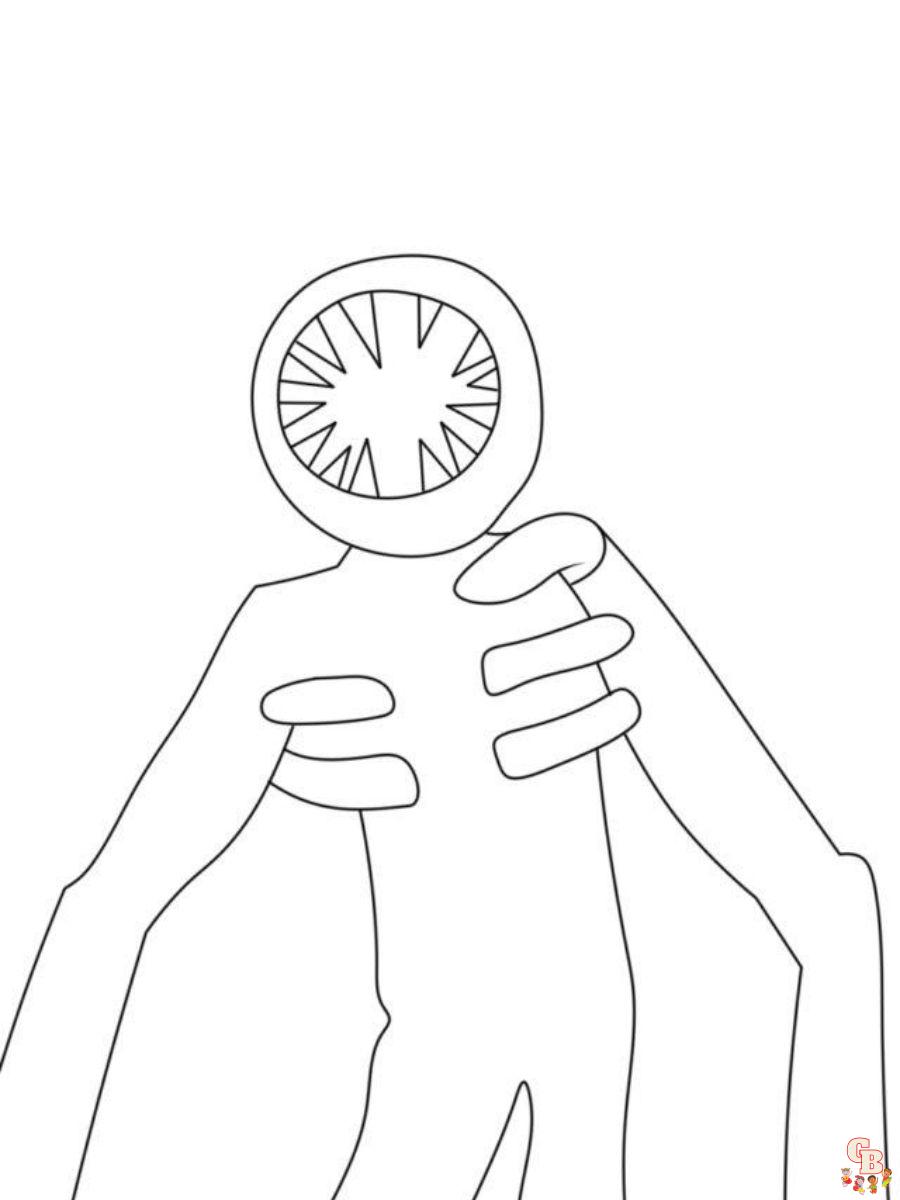 doors figure coloring page