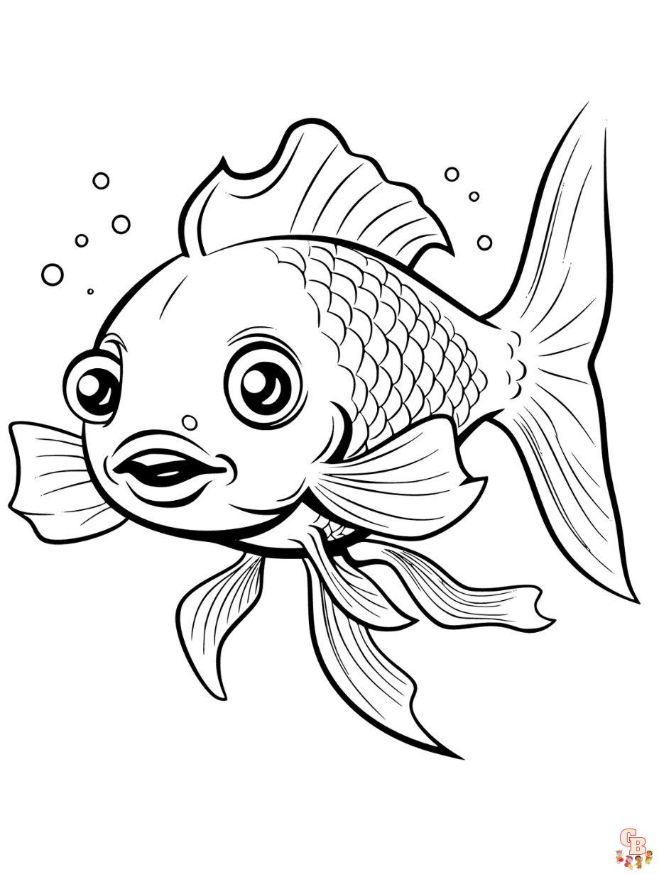 fish coloring pages