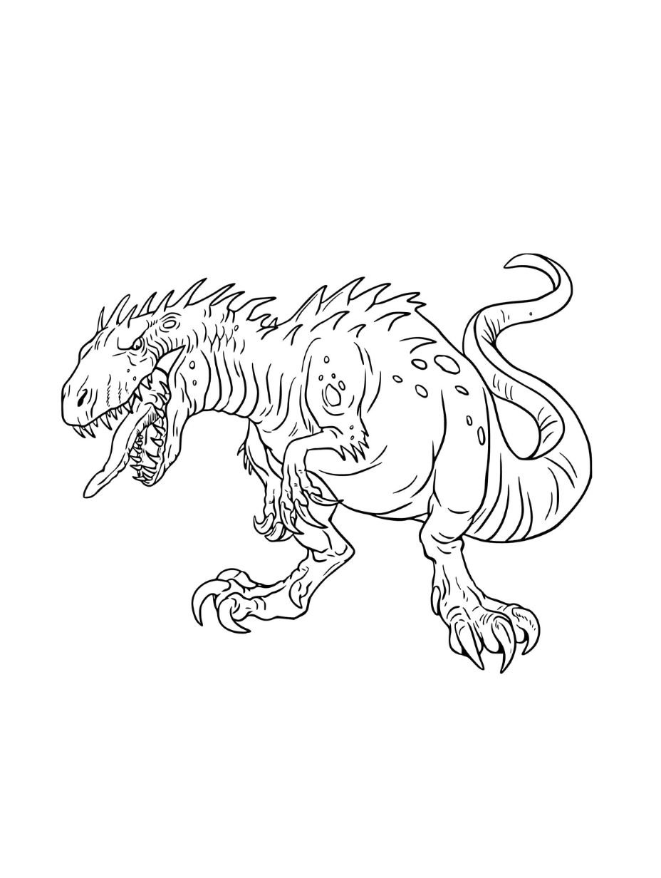 free carnivore coloring pages