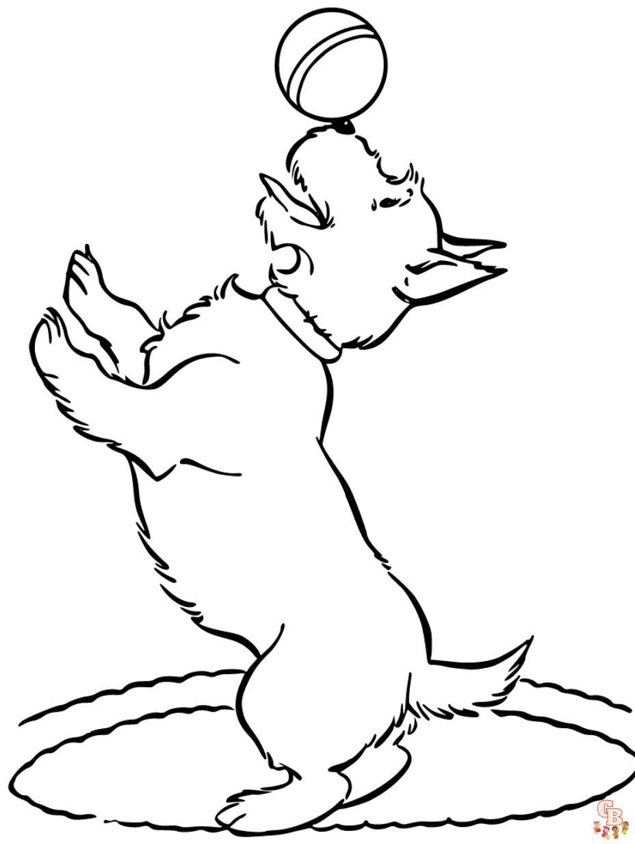 free dog coloring pages