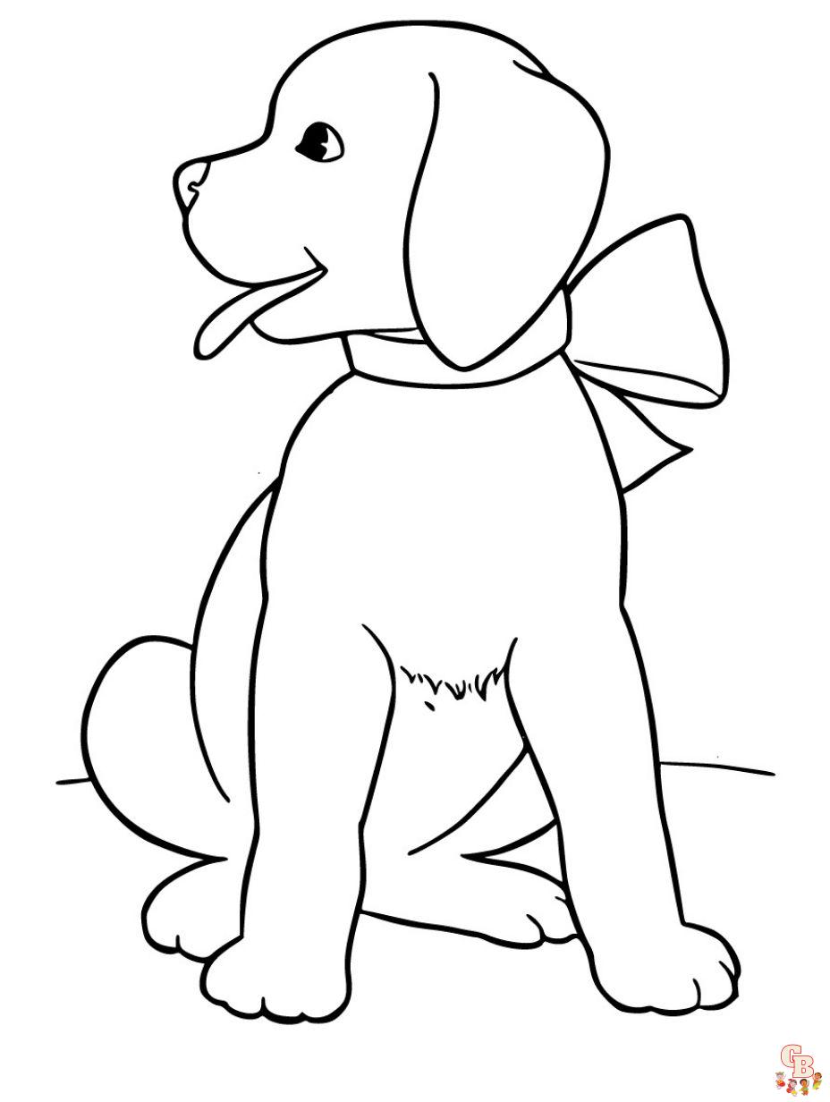 free printable coloring pages of dogs