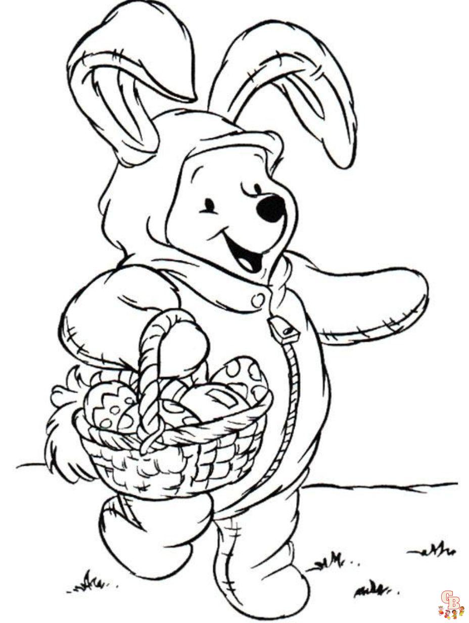 free printable easter egg coloring pages