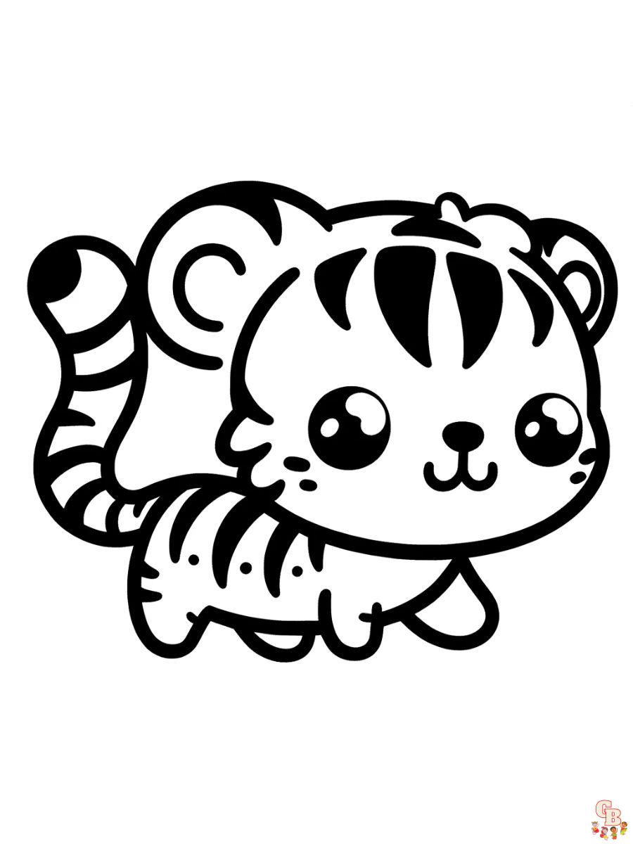 free tiger coloring pages