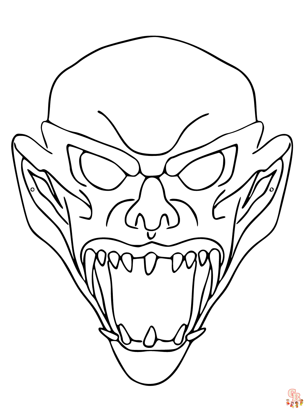 goosebumps coloring pages free