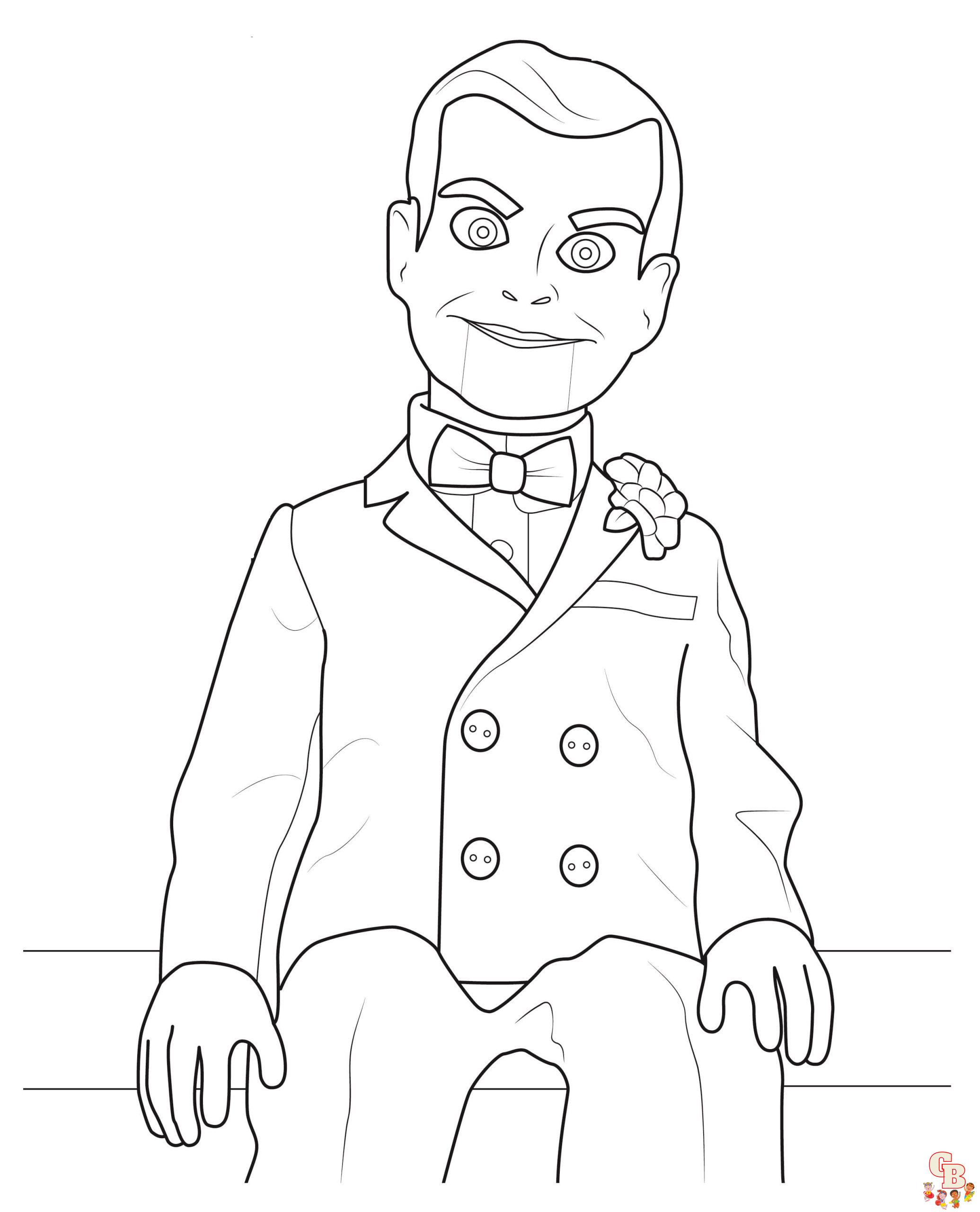 goosebumps coloring pages printable