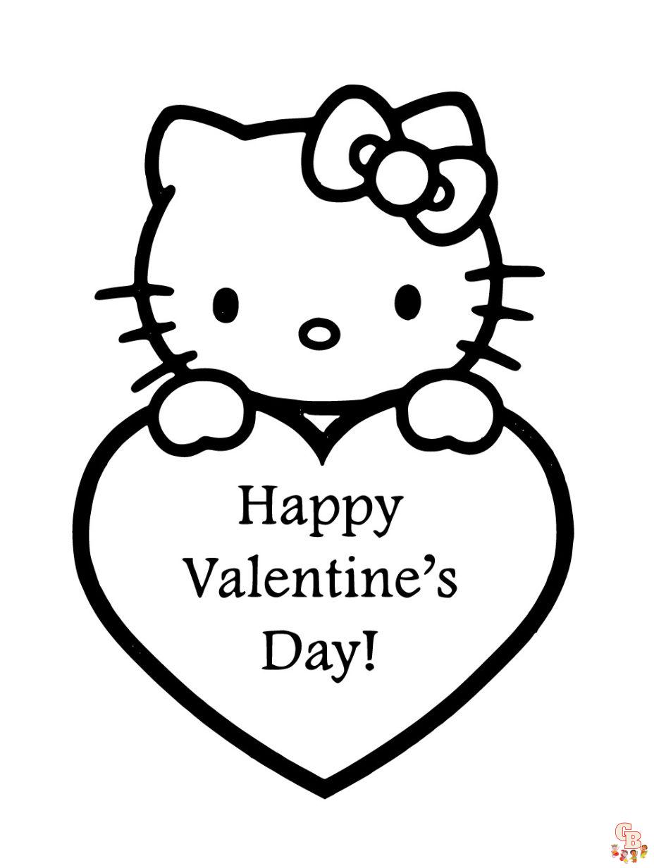 hello kitty print coloring pages