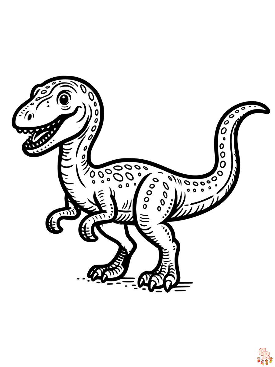 indoraptor coloring page free