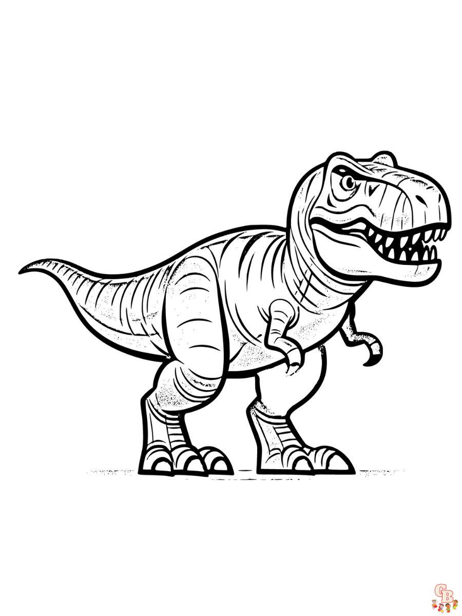 jurassic world dinosaur coloring pages