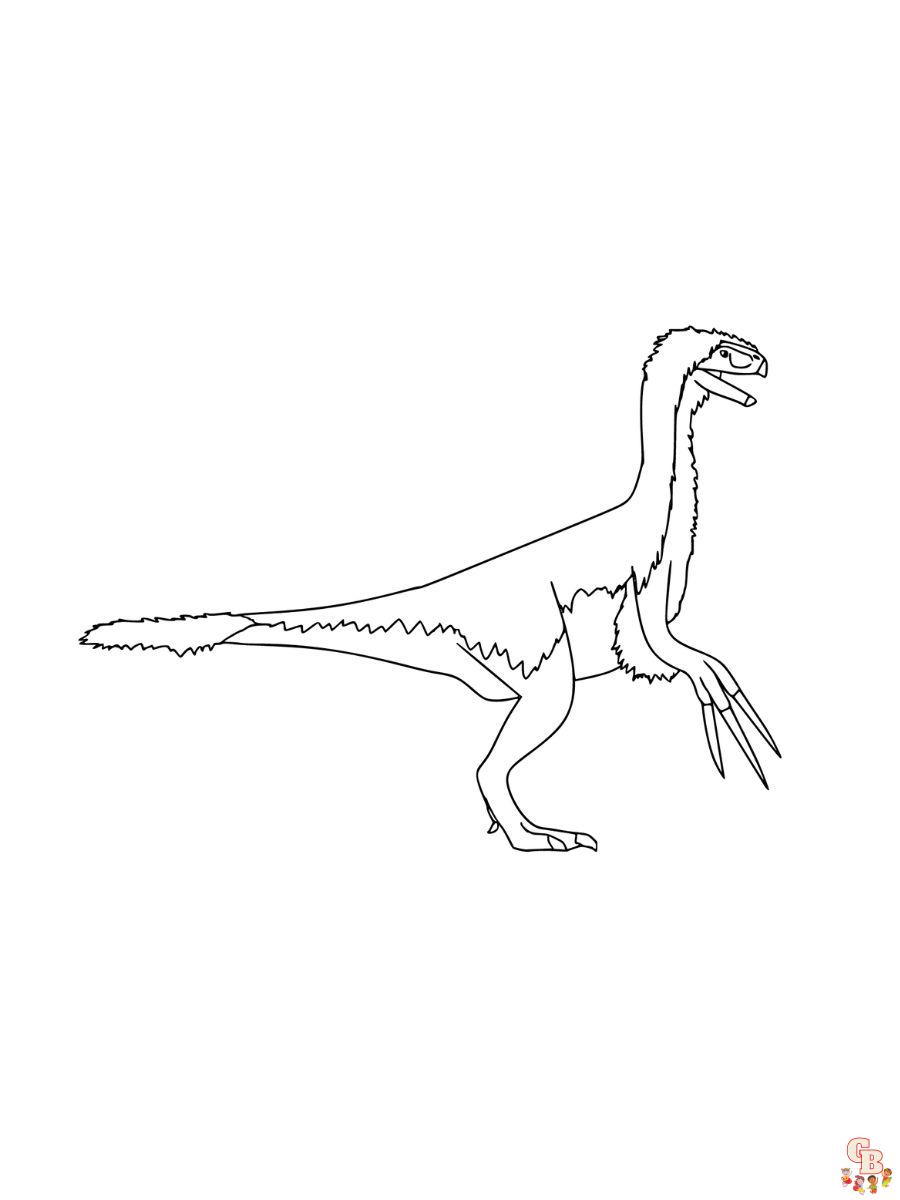 jurassic world dominion therizinosaurus coloring pages