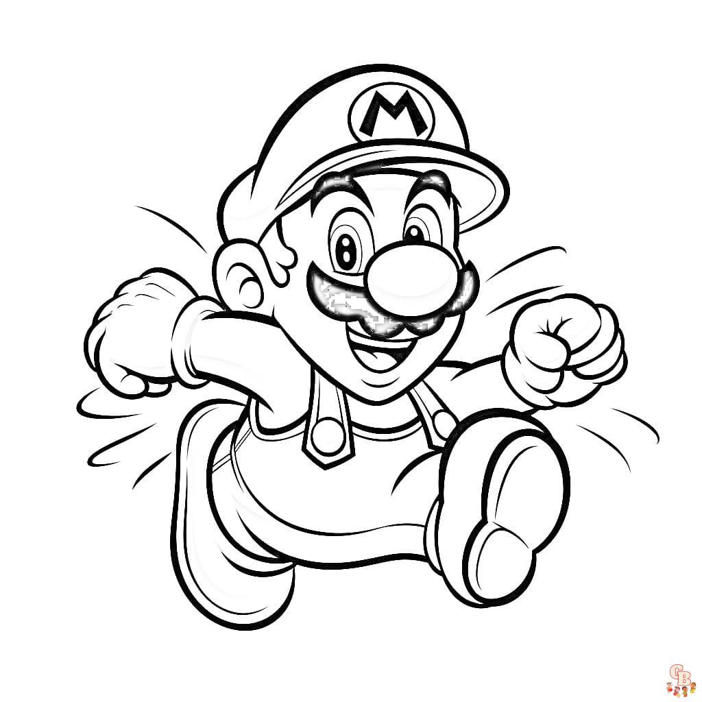 mario coloring pages