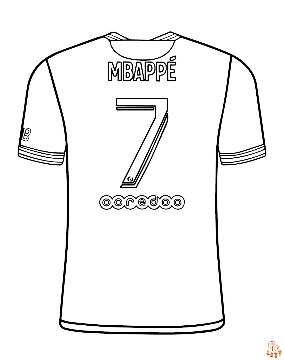 mbappe Coloring Sheets