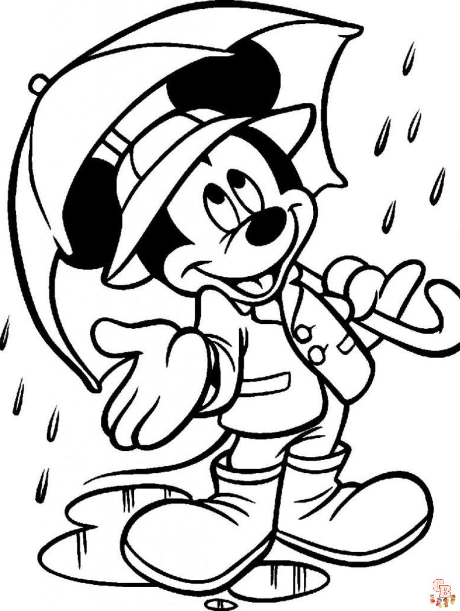 mickey mouse coloring pages