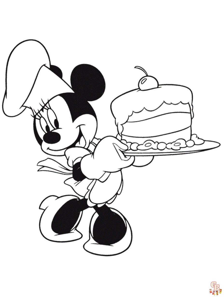 mickey mouse printable coloring pages