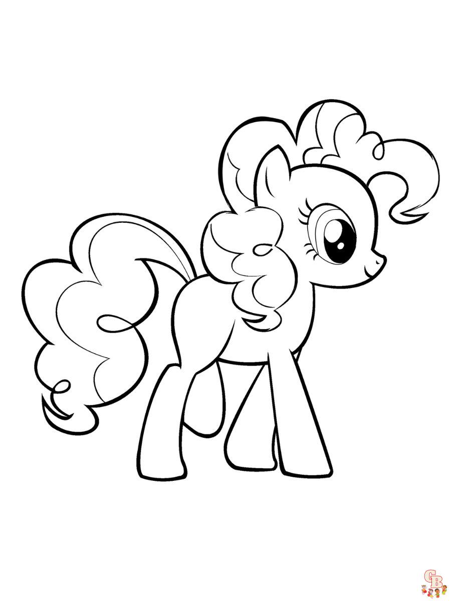 my little pony applejack coloring pages