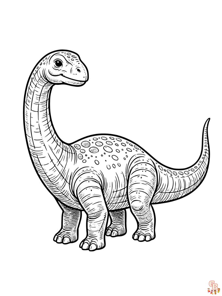 realistic dinosaur coloring pages pdf