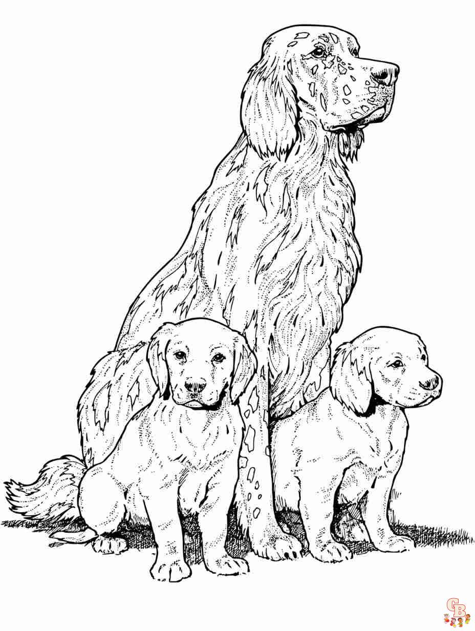 realistic dog and cat coloring pages