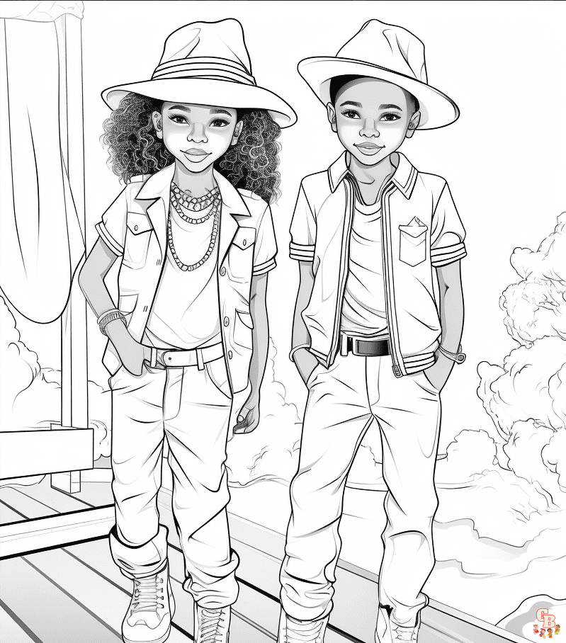 realistic fashion coloring pages