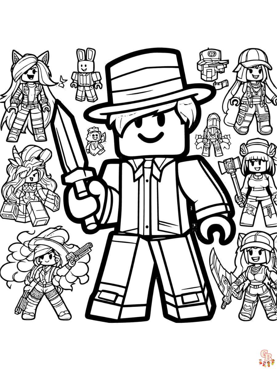 roblox color pages