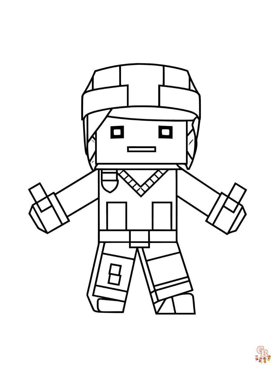 roblox coloring page printable