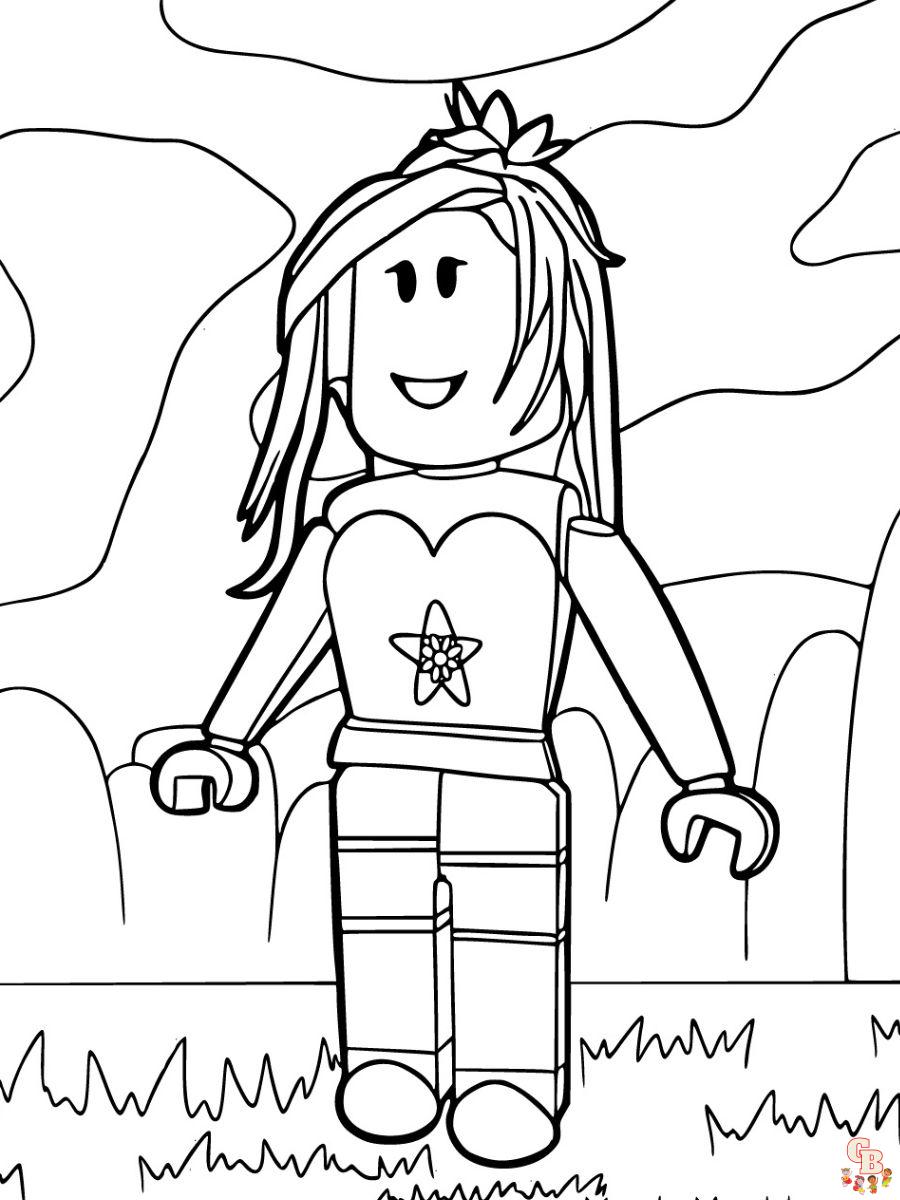 roblox coloring pages pdf