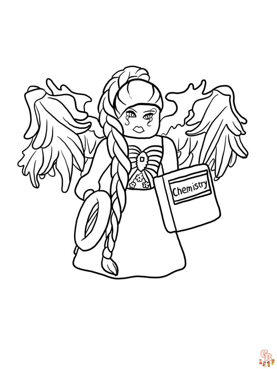 roblox coloring pages royale high