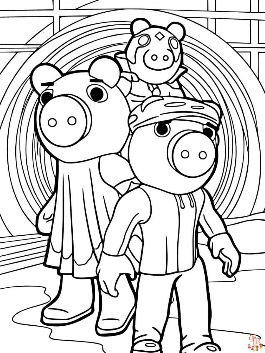 roblox free coloring pages