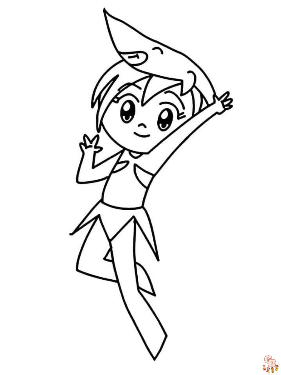 sea princesses tubarina coloring pages