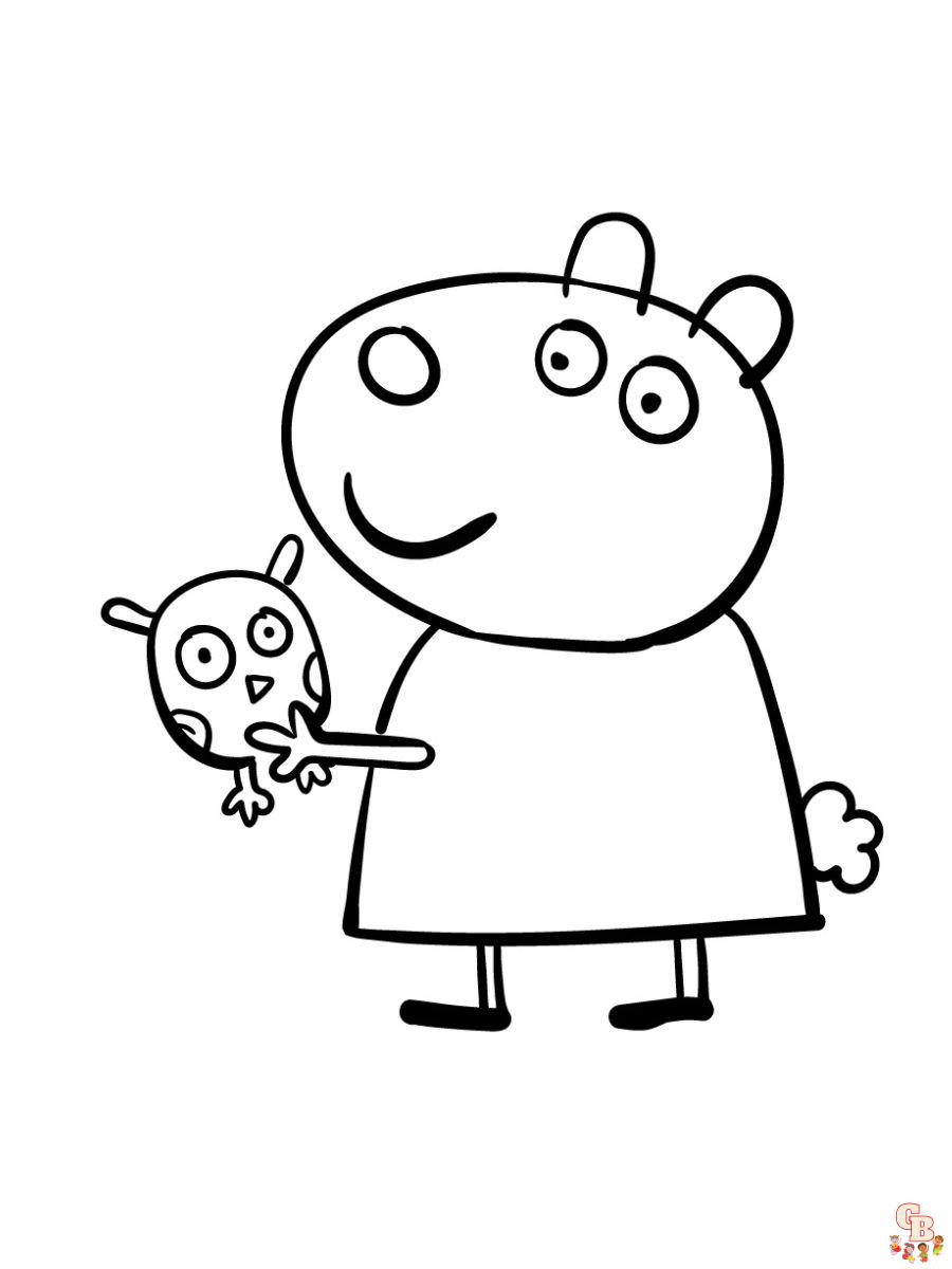 suzy sheep coloring pages
