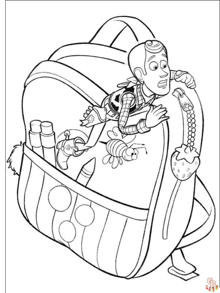 toy story 3 barbie coloring pages