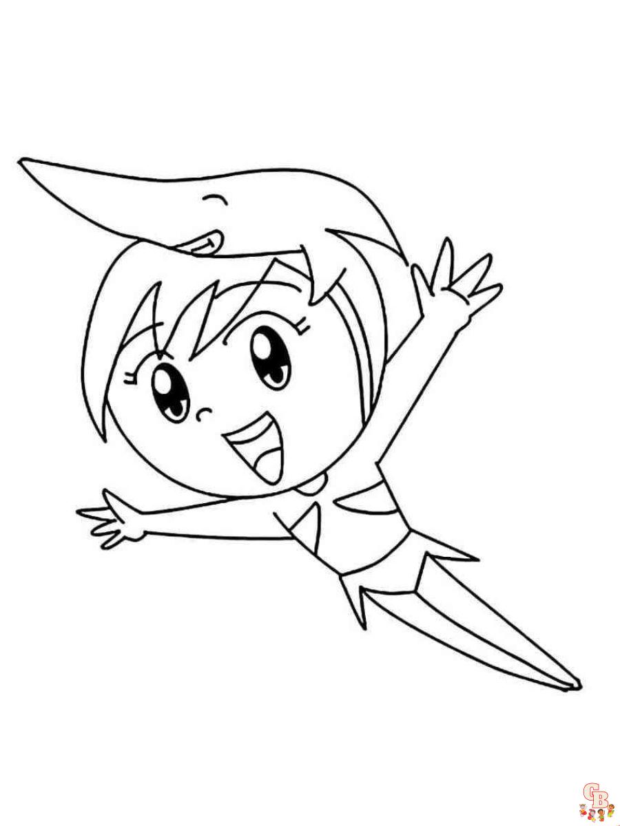 tubarina sea princesses coloring pages