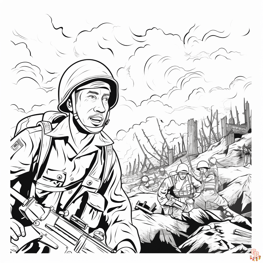 ww2 coloring pages printable free