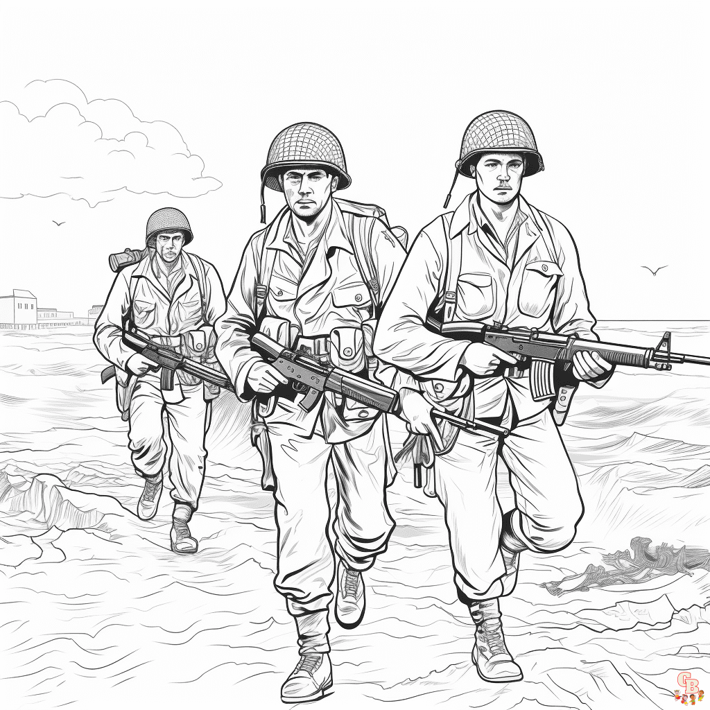 ww2 coloring pages to print