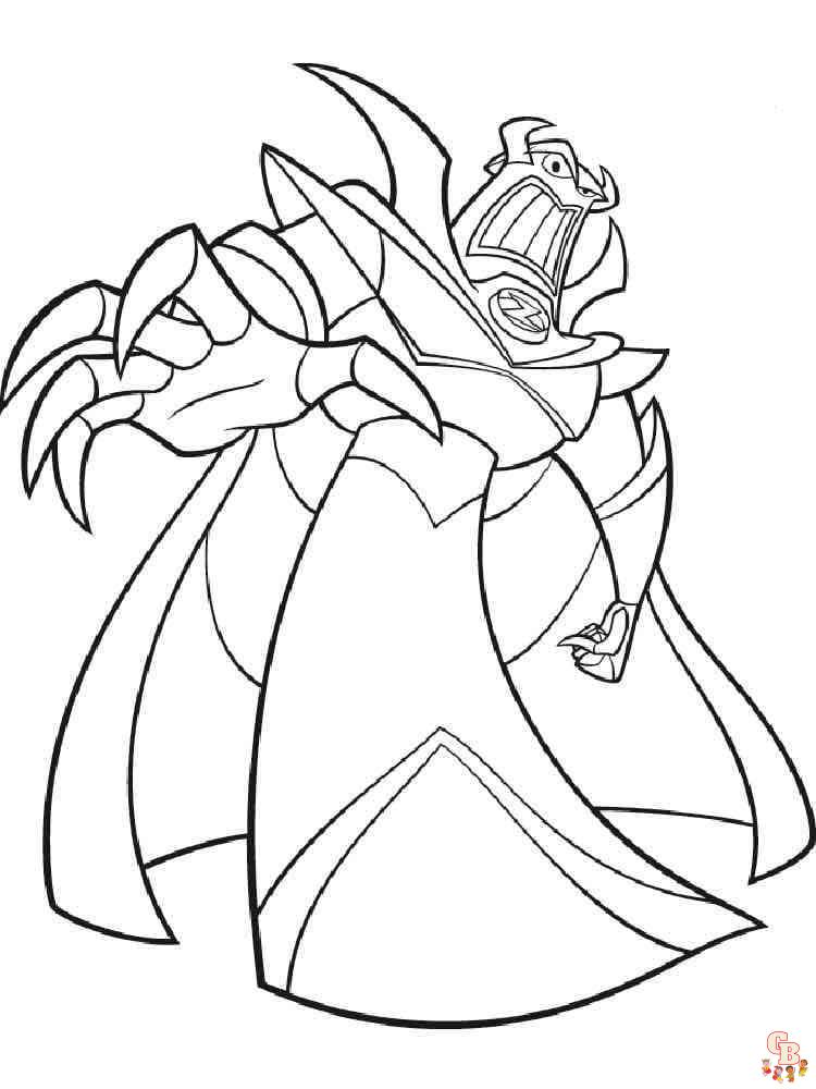 zurg Coloring Sheets