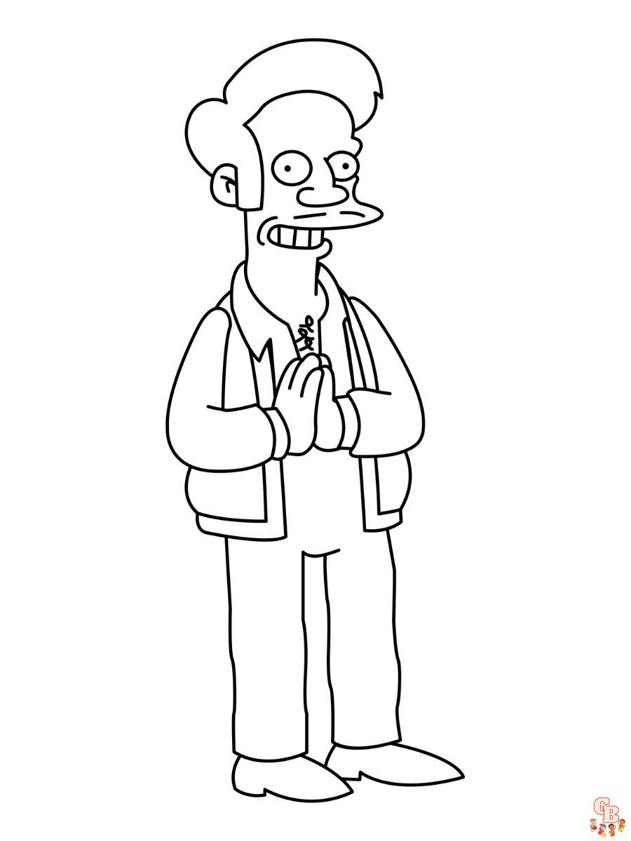 Apu Nahasapeemapetilon coloring pages