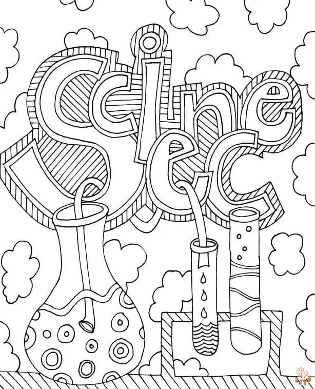 Biology coloring pages free