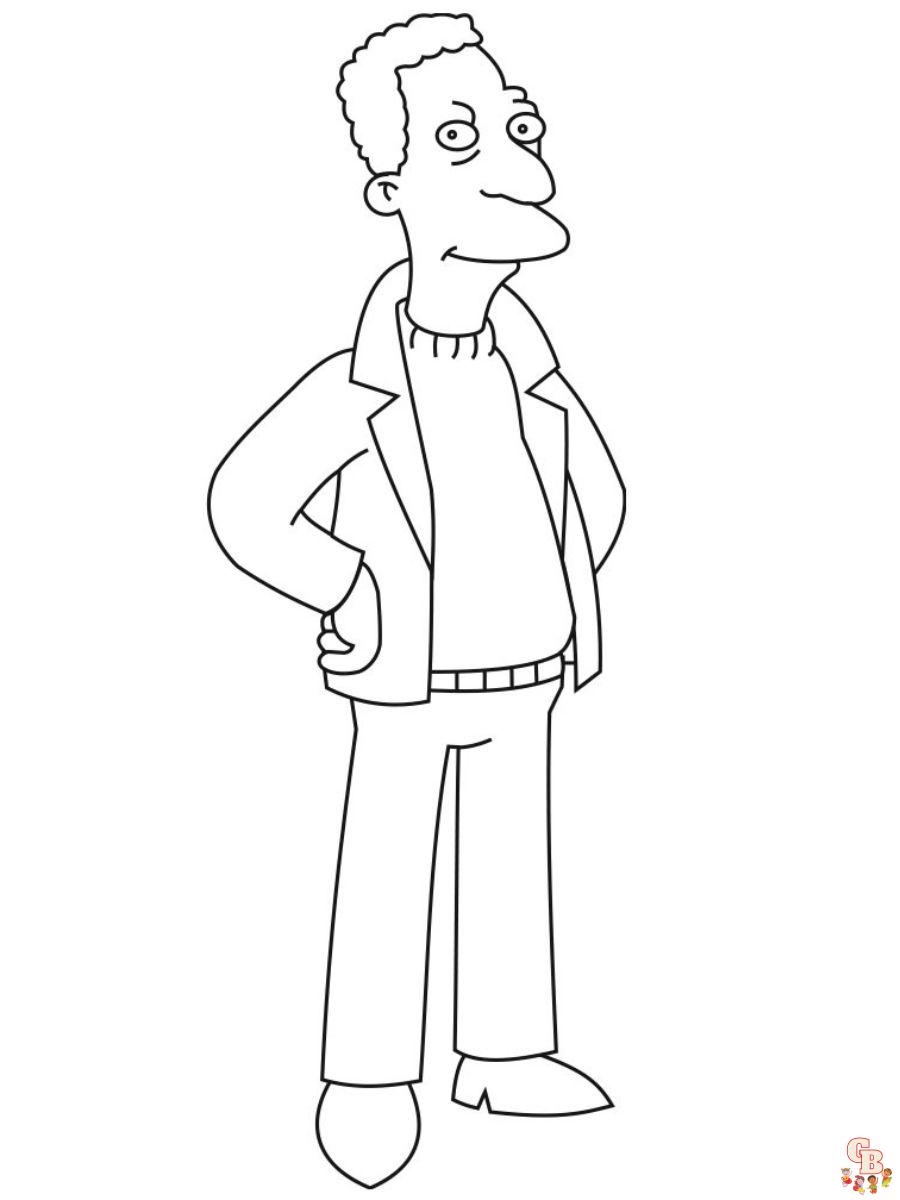 Carl Carlson coloring pages