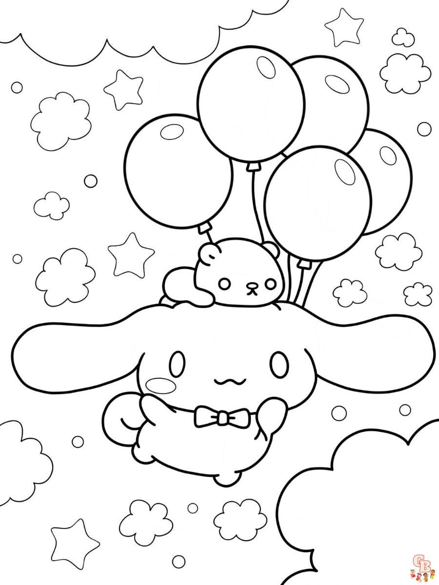 Cinna Puppy Coloring Page