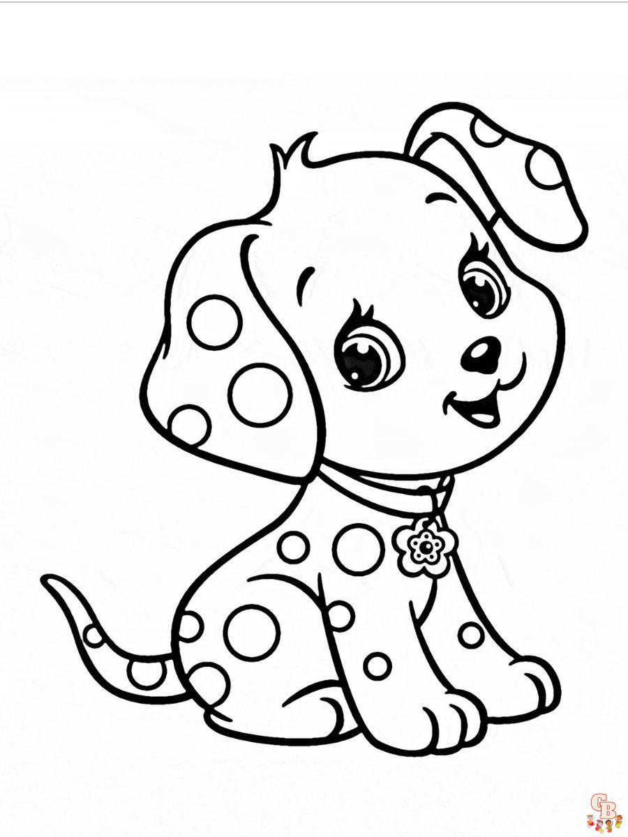 Cinna Puppy Coloring Pages printable