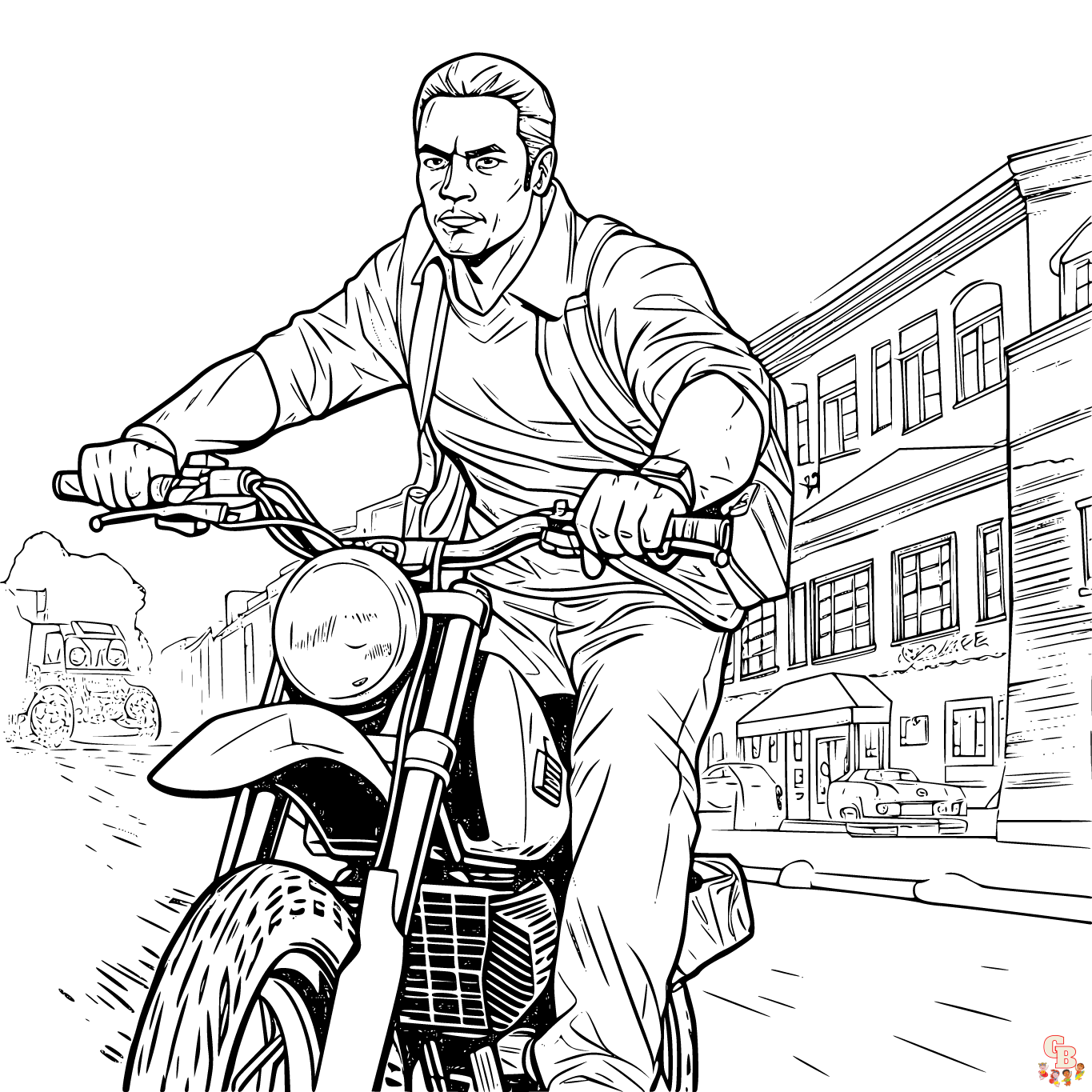 GTA Coloring Sheets Free