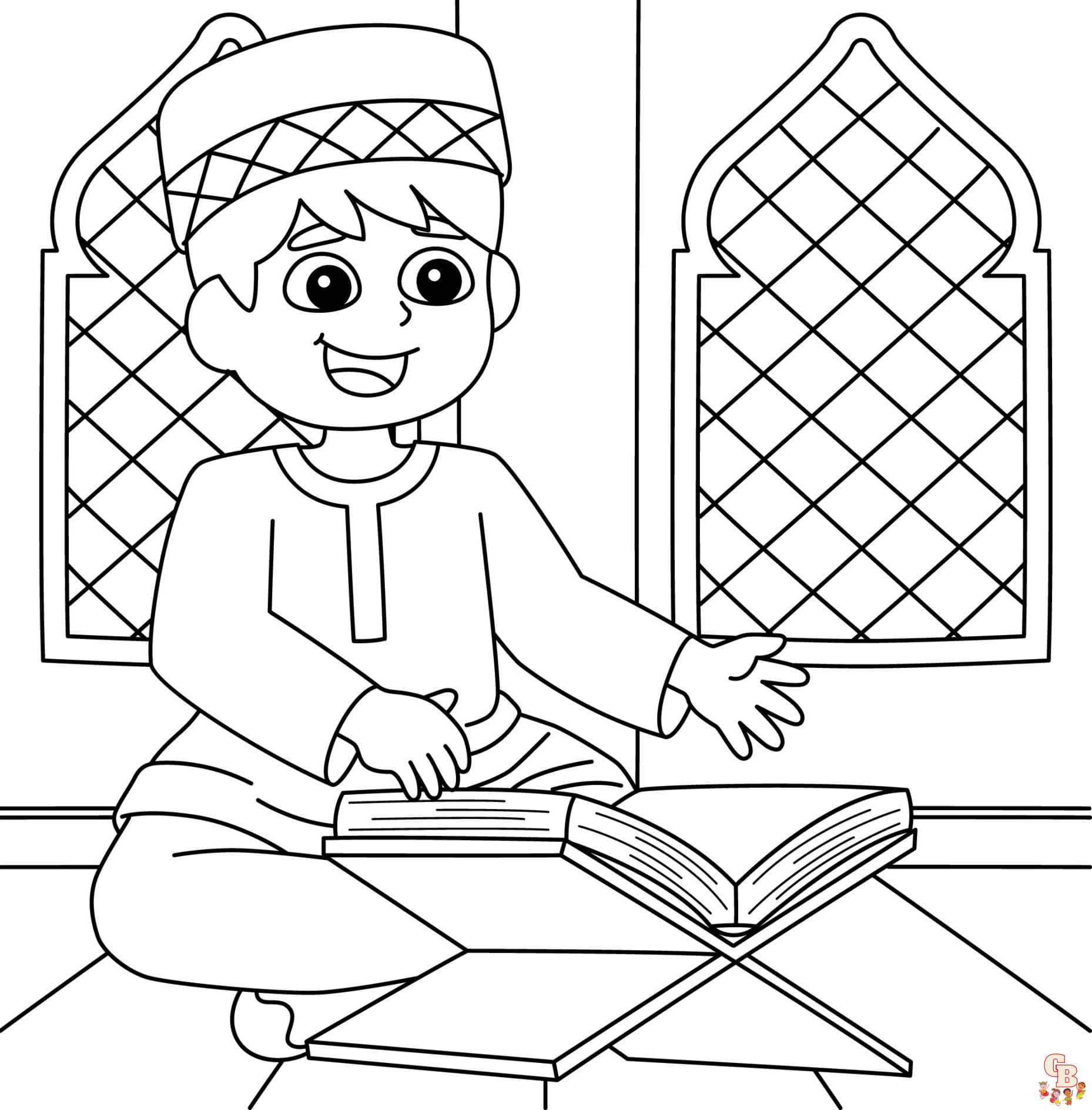 Islam coloring pages free