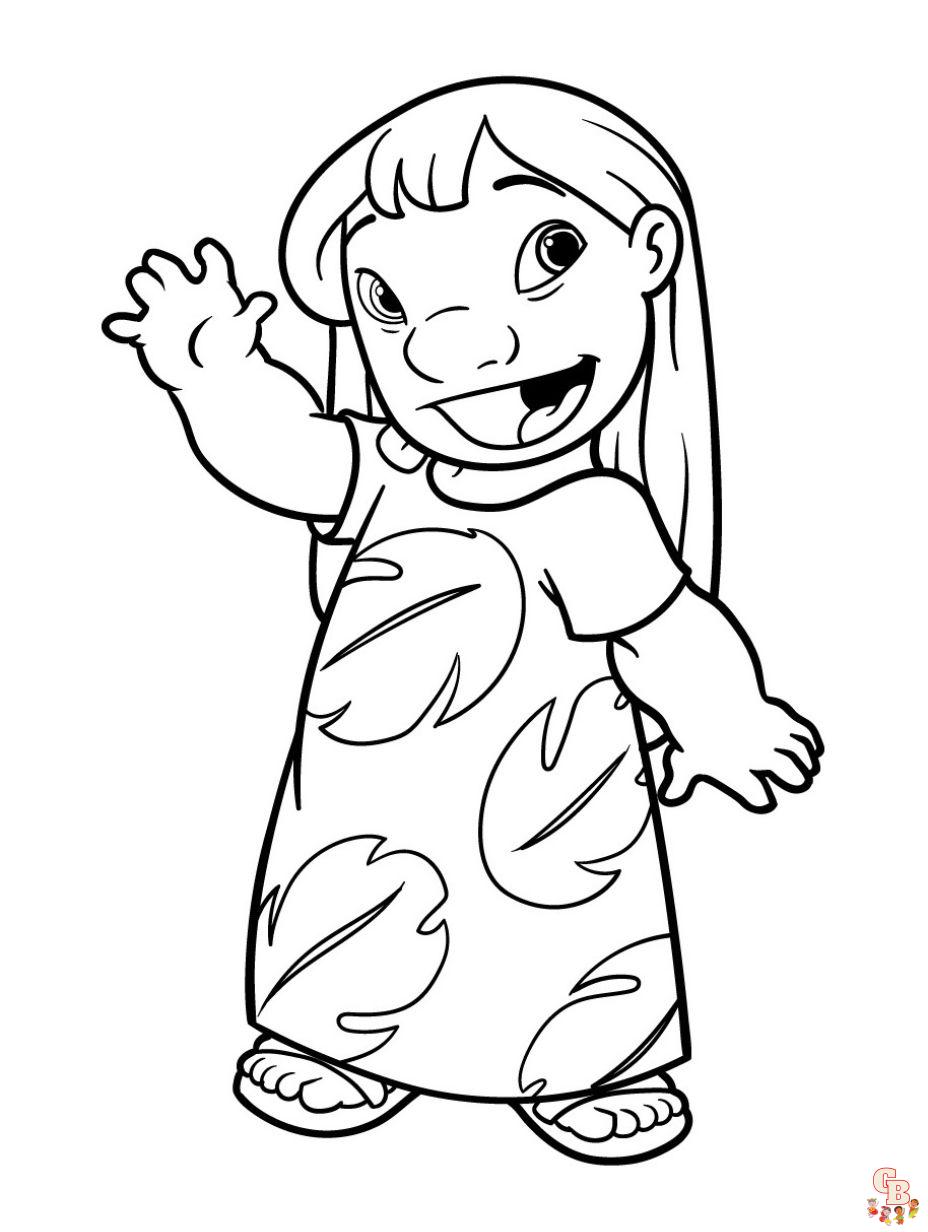 Lilo Coloring Pages