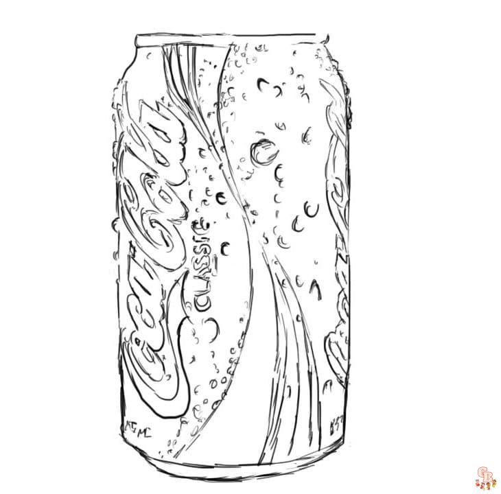 Printable coca cola coloring sheets