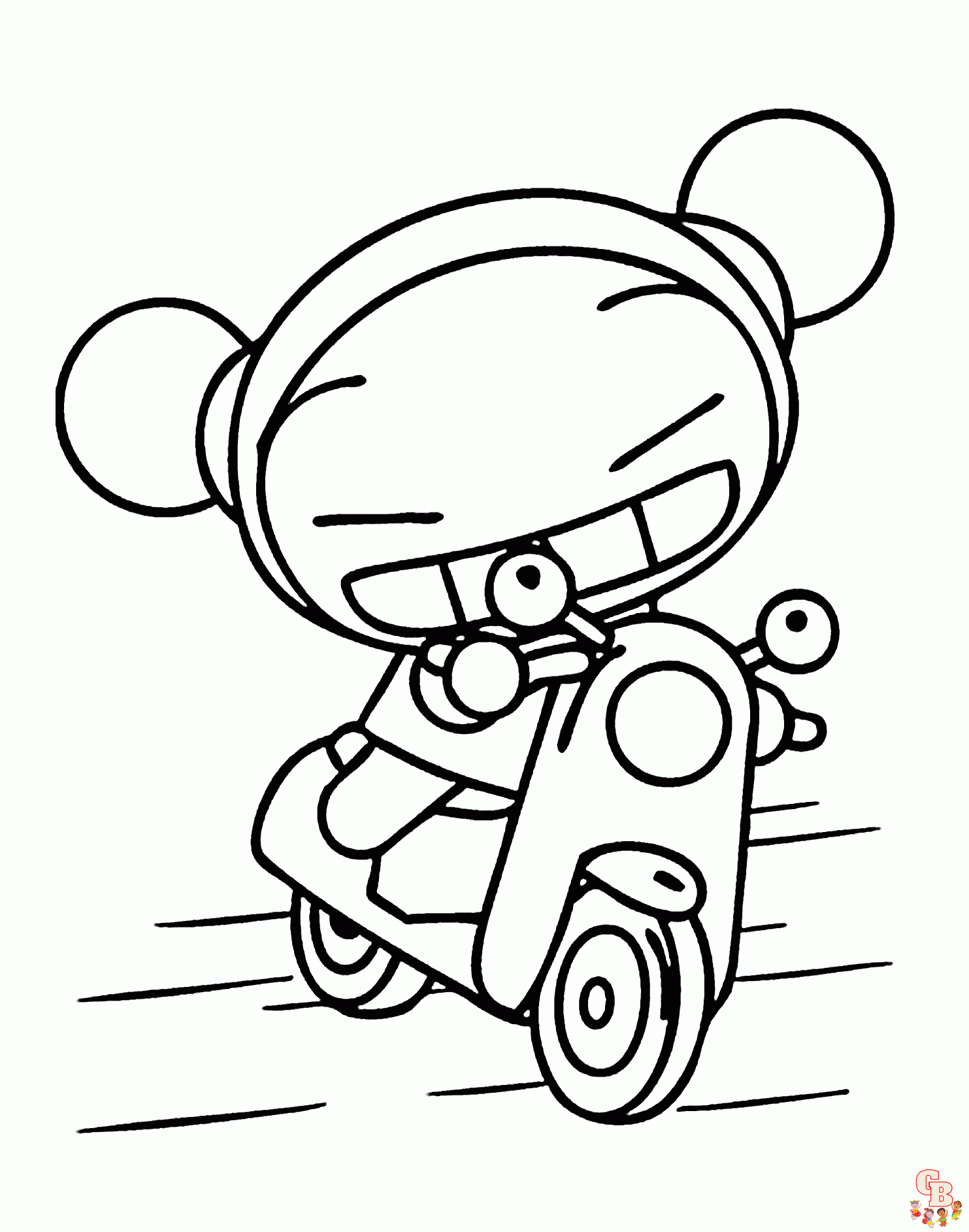 Printable pucca coloring sheets