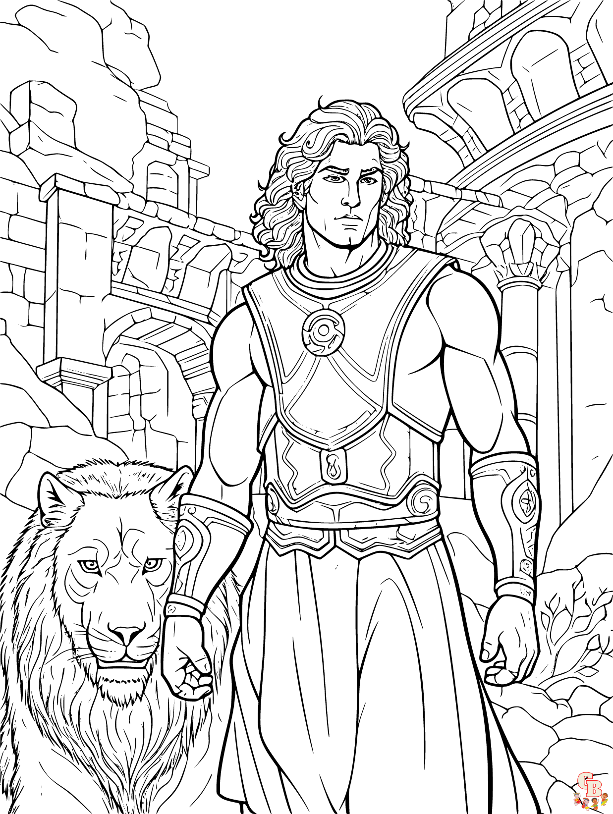 Samson Coloring Sheets