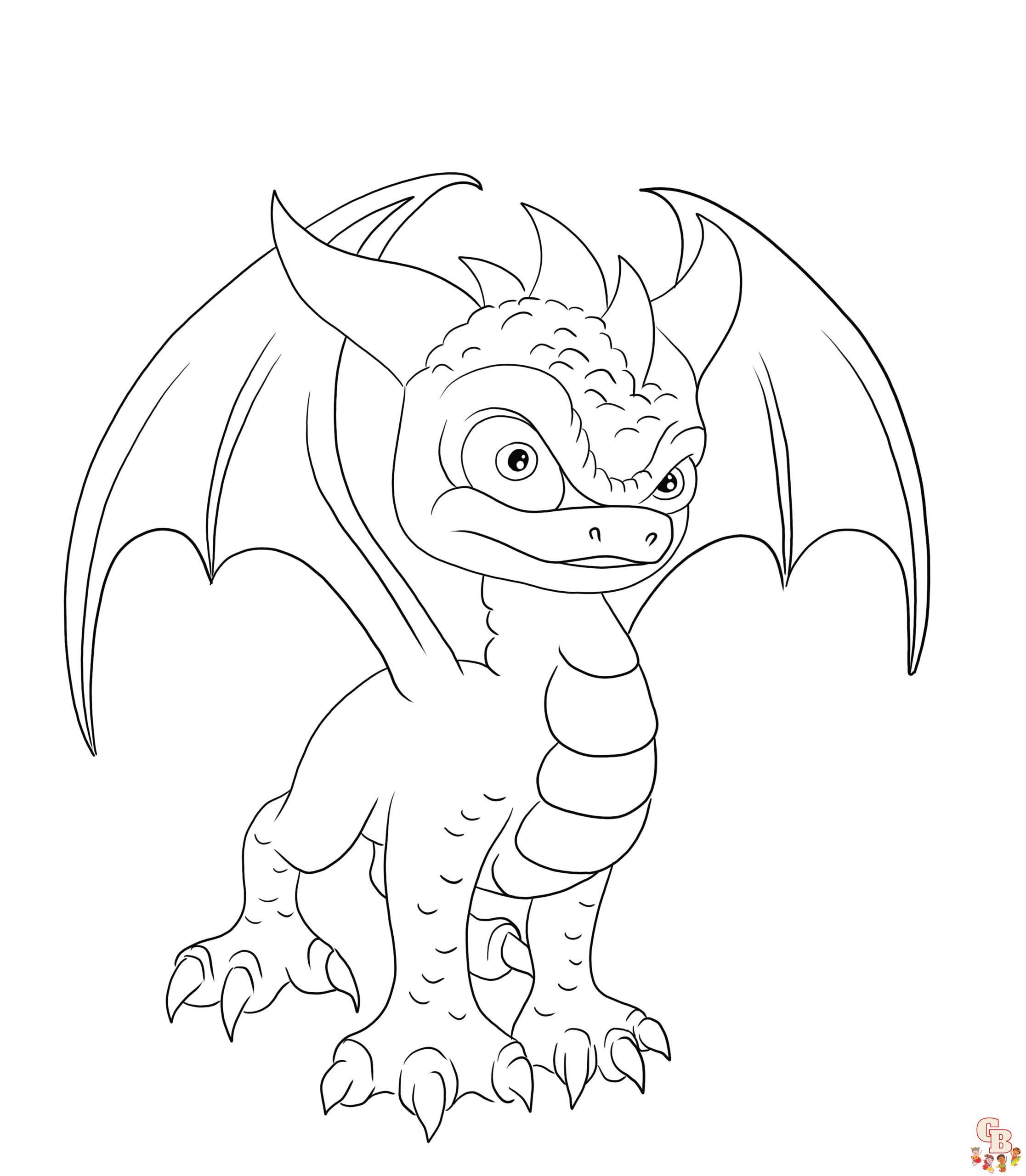 Spyro coloring pages printable free