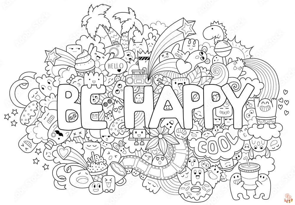 Stress Coloring Sheets Free