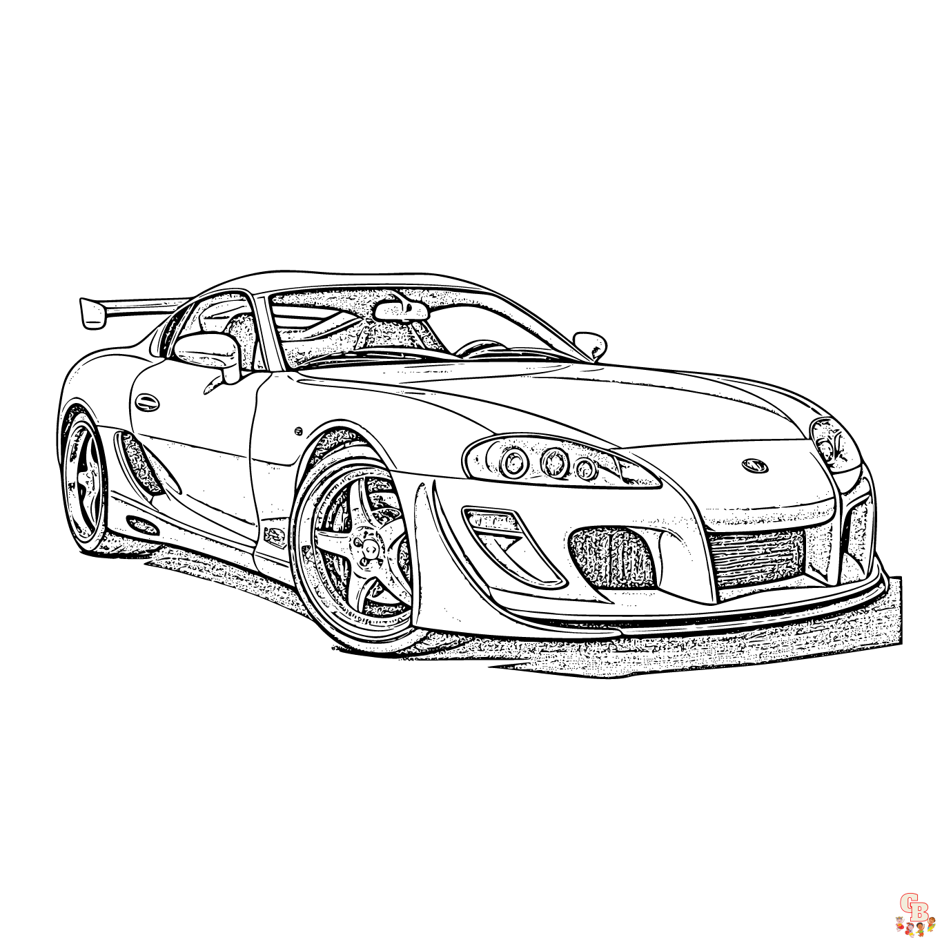 Supra Coloring Sheets